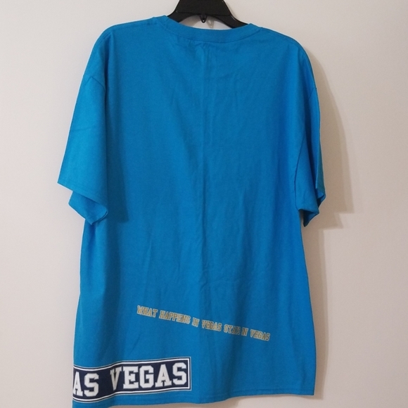 Blue T-shirt Las Vegas size XL - Picture 3 of 6